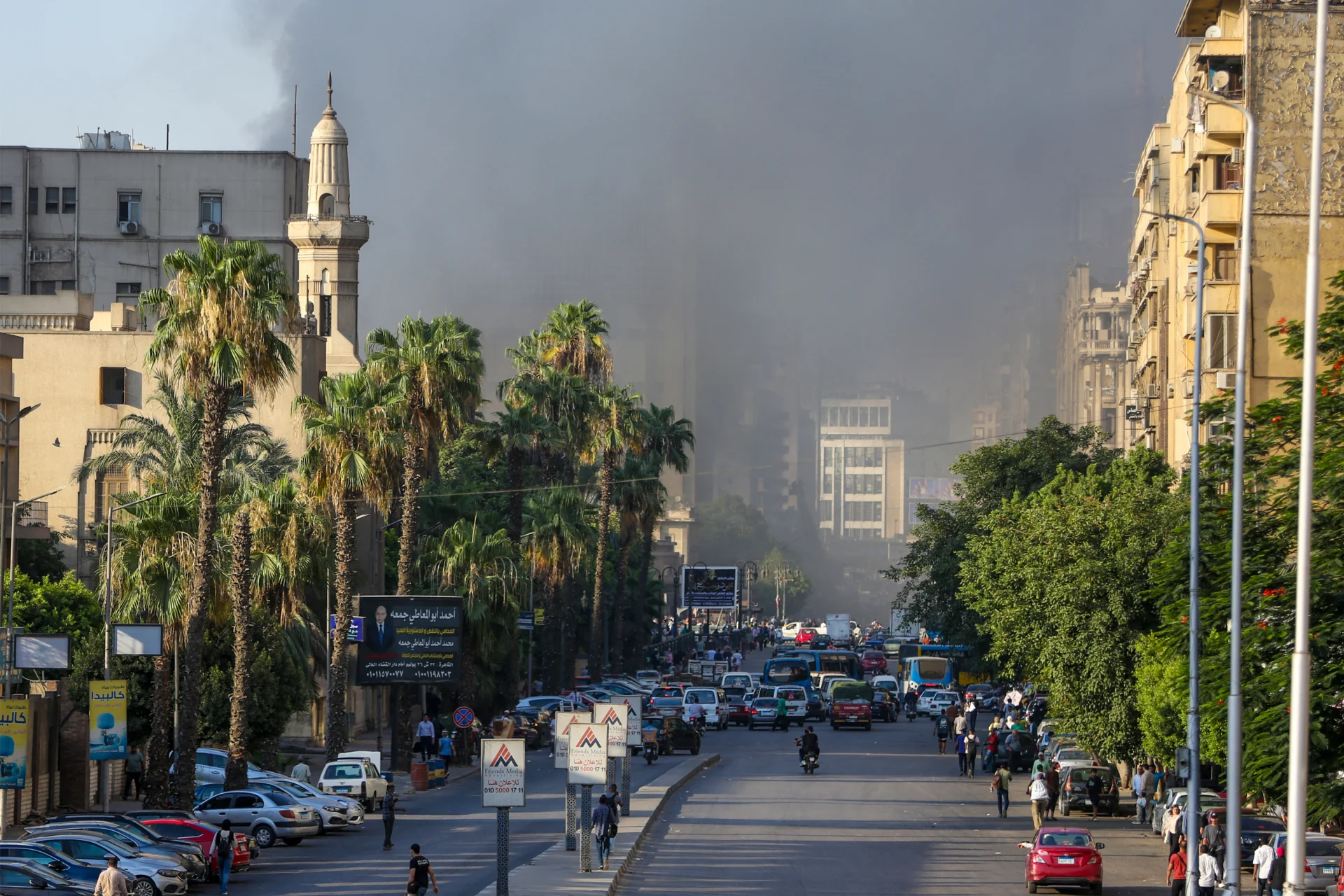ماذا بعد إخماد حريق سنترال رمسيس؟